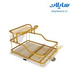 آبچکان رومیزی تمام آلومینیوم یک و نیم طبقه ضد زنگ لوتوس