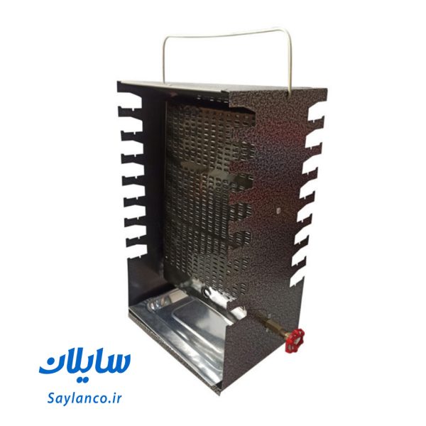 «کباب پز ایستاده 16 سیخ سایلان | حرفه‌ای، بدون دود و پخت یکنواخت»