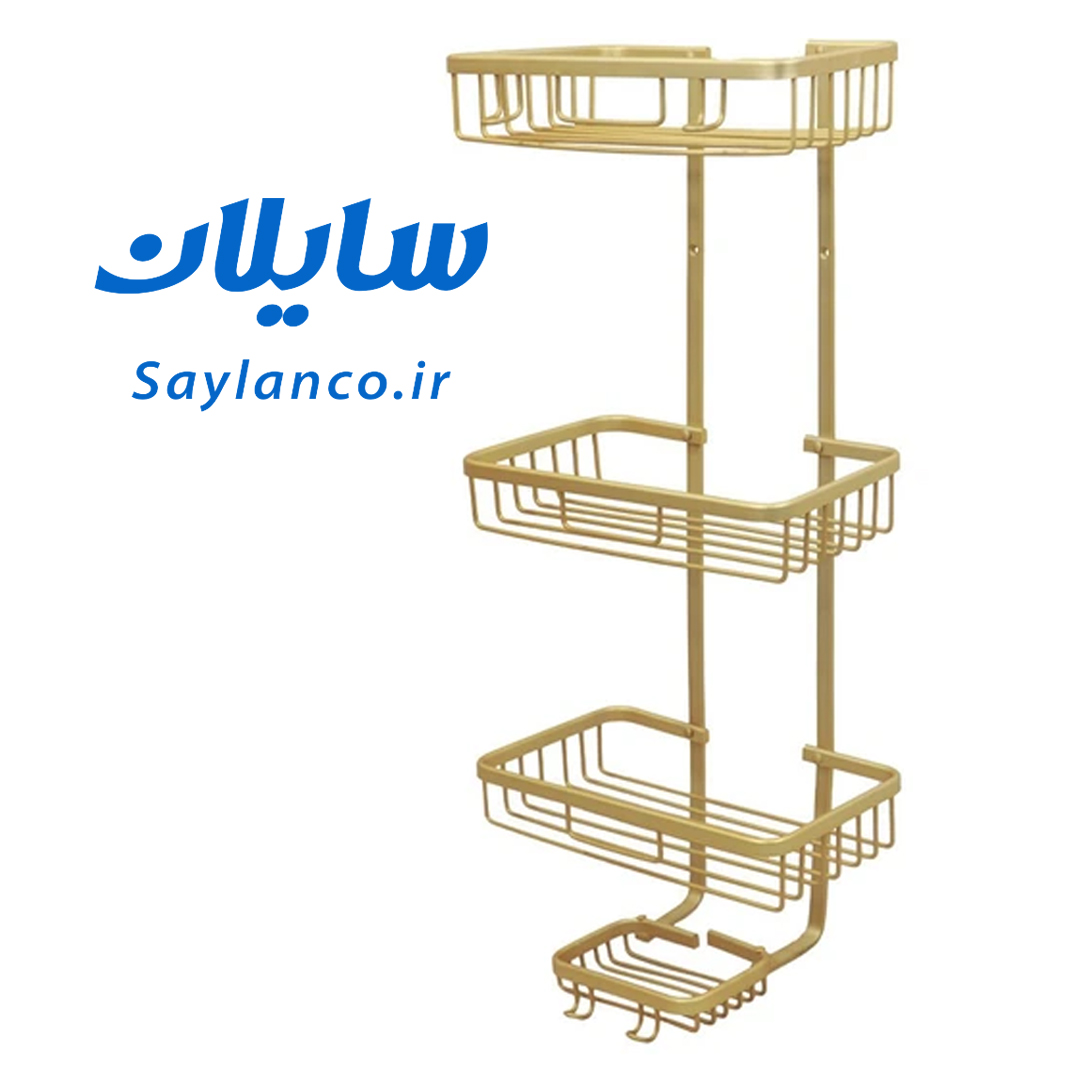 Untیییبغغا2525985itled-1 جاشامپو آلومینیومی 3طبقه (قفسه حمام) - تصویر 1