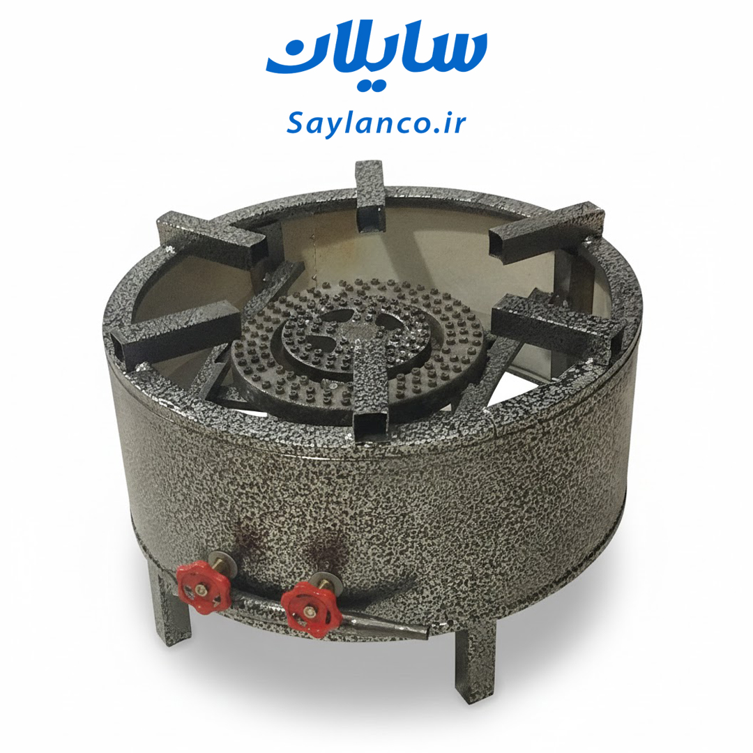 Untitdsdsdfcdvled-1 اجاق گاز دوشعله 50 گرد سایلان | پرقدرت و بسیار با کیفیت | سایز بزرگ - تصویر 1